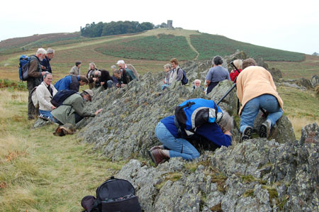 British Lichen Society, Bradgate Park, Leicestershire