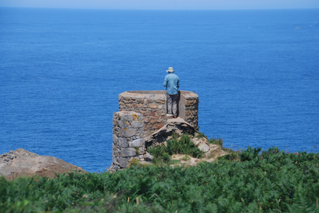 Simon Davey at Plémont, Jersey